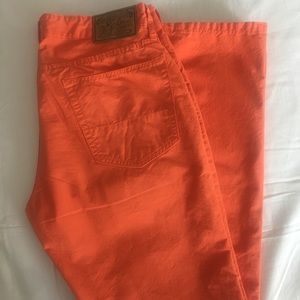 Orange Ralph Lauren Pants (100%Cotton)